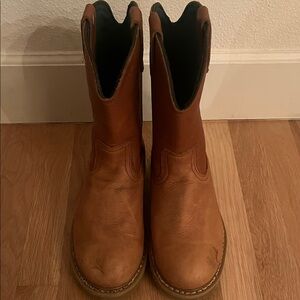 Georgia Boot Tan Leather Western Boots